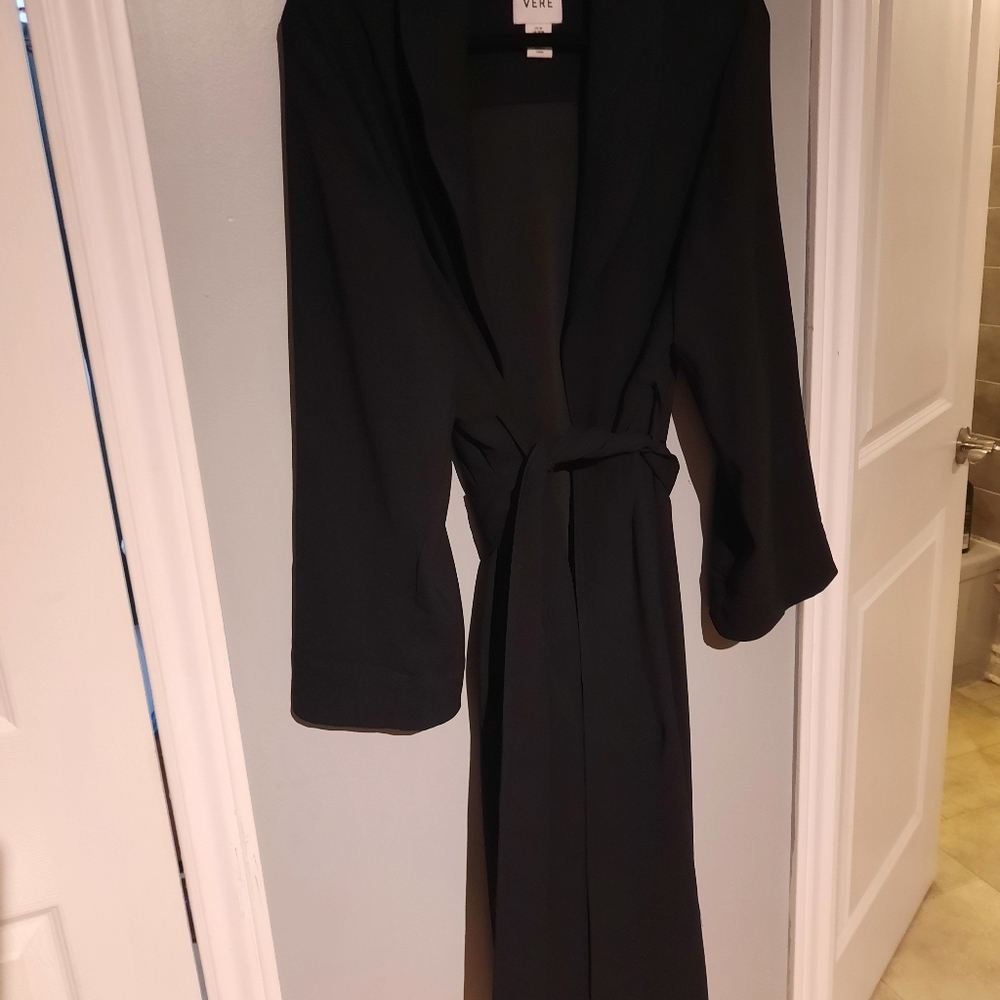 long black blazer
